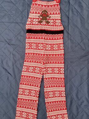Band Crush Women's Christmas Knitted Ugly Sweater Jumpsuit Coveralls